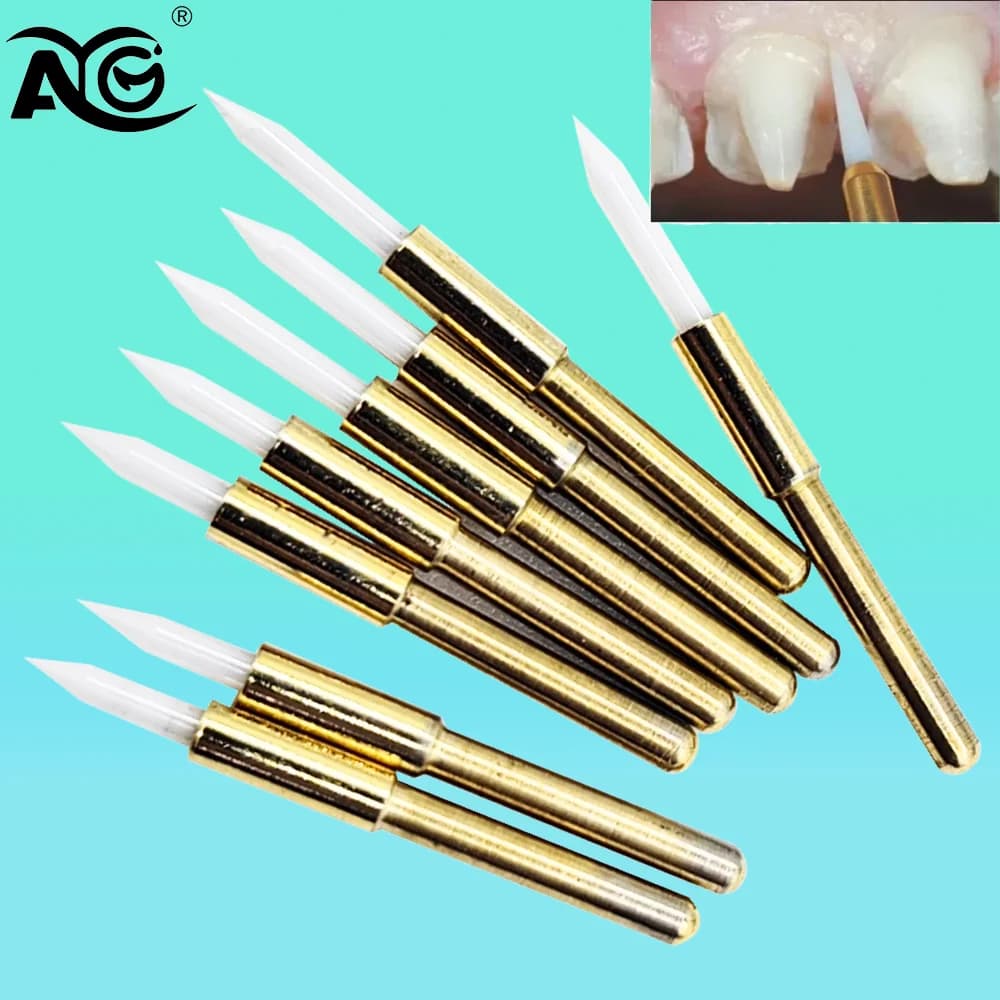 AG Dental Dentistry Soft Tissue Burs Gingiva Trimmer Implant Surgical Ceramic Tool for Teeth Cleaning and Whitening 23mm/21mm