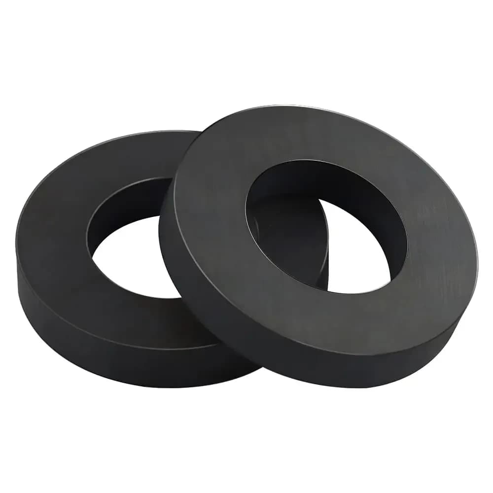 Magnete ad anello in ferrite D45-100mm, magneti in ceramica resistenti per l'industria, scienza, artigianato e hobby