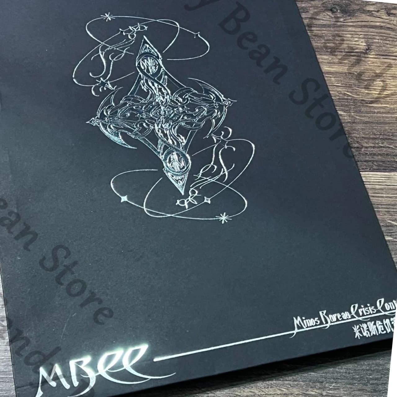 Cartella Portadocumenti Anime Path To Nowhere Cosplay MBCC, Copertina per File Cartoon, Cartella Nera per Documenti, Regalo Decorativo