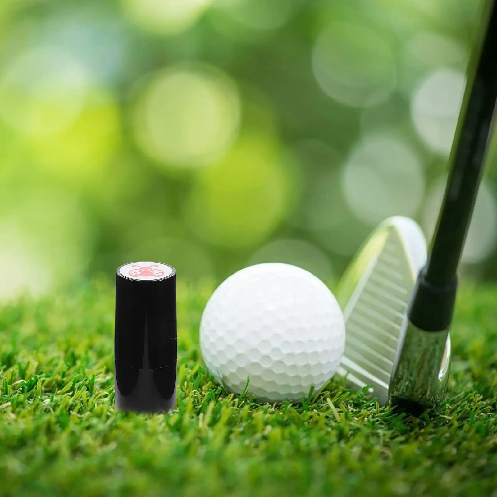 Timbro per Palline da Golf Impermeabile, Autoinchiostrante e Riutilizzabile con Inchiostro a Rapida Asciugatura, Design Unici per Accessori da Golf Personalizzati