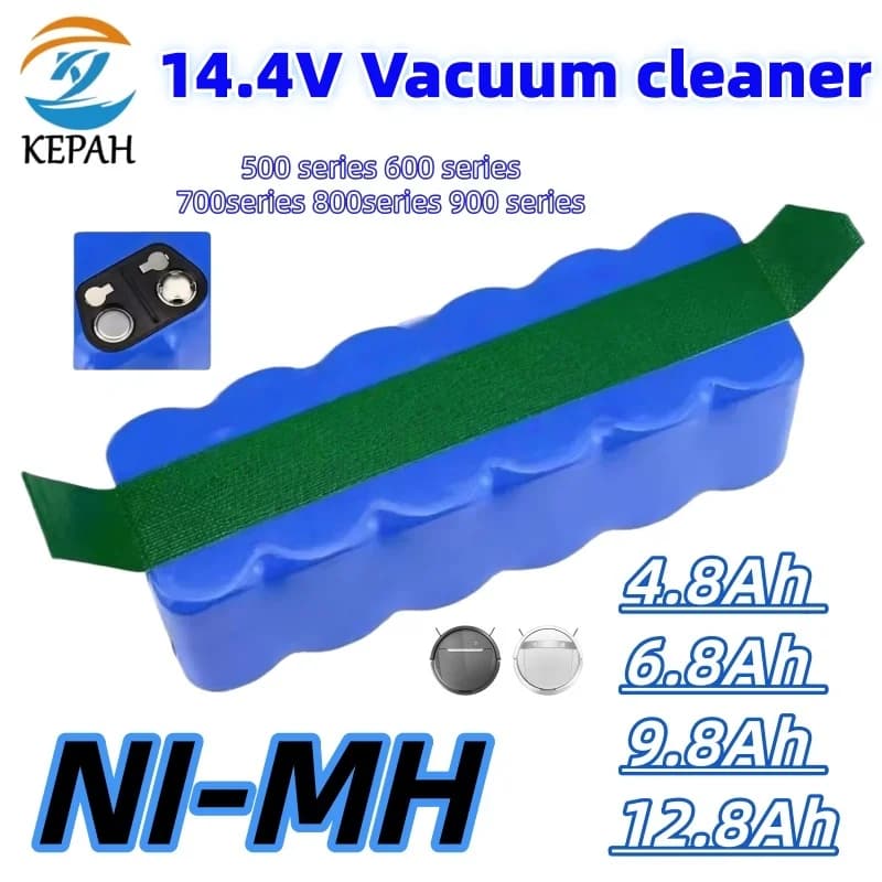 14.4V 4.8-12.8Ah Li-ion battery iRobot Roomba 500 600 700 800 series 550 560 595 650 655 770 780 790 870 880 866 Vacuum Cleaner