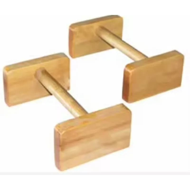 Ginnastica Handstand Block Home Attrezzature per il fitness Canne per piedistallo Barre push up in legno