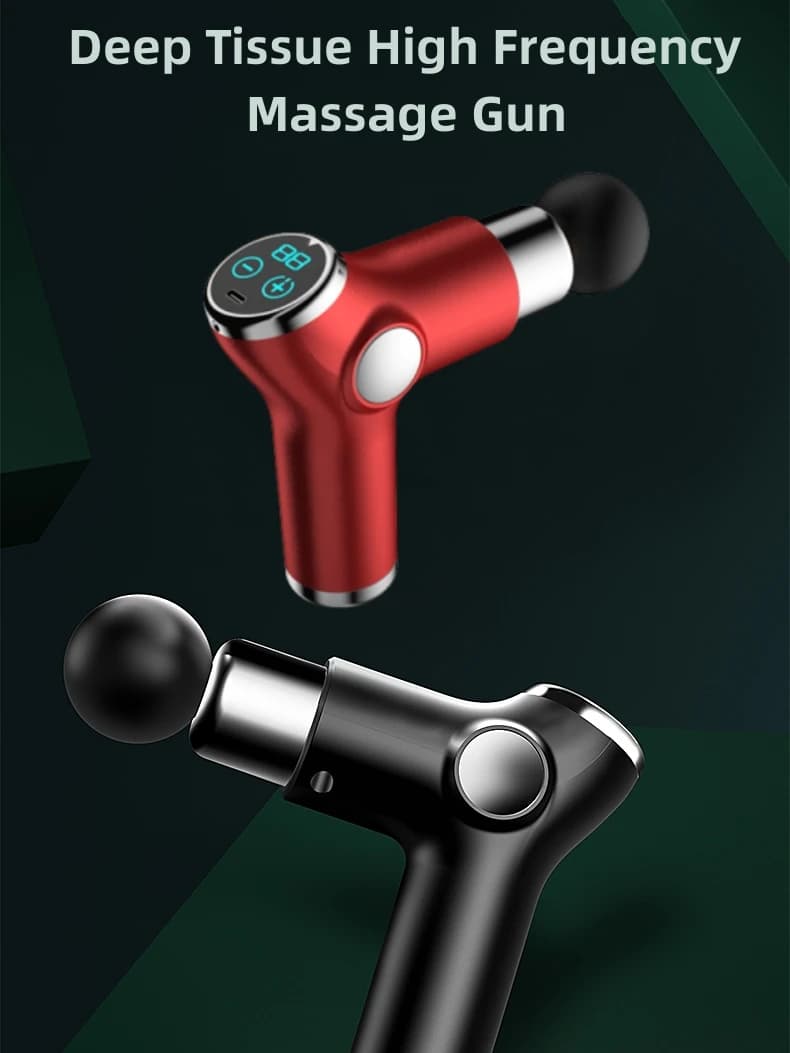Mini Kh515 Massage Gun with LCD, Muscular Massage Portable for Meridiana Therapy, Sport Relaxation, Electric Massage for Fitness
