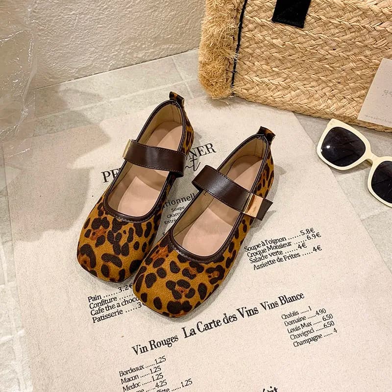 Nuove Scarpe Basse alla Moda da Donna, Ballerine con Punta Quadrata, Mocassini Slip-on Comodi, Scarpe Casual da Donna 2026