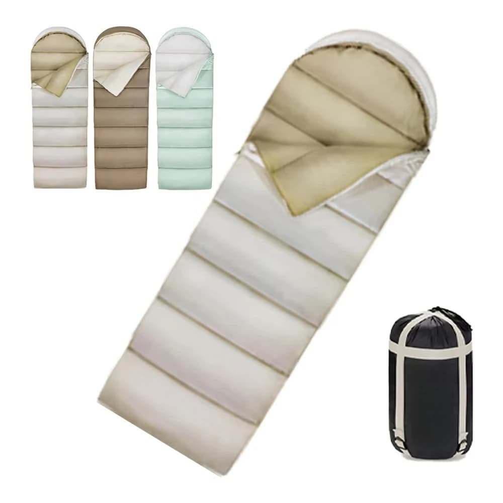 Waterproof Lightweight Adults Kids Outdoor Activities Hiking Traveling Backpacking Polyester Camping Sleeping Bag