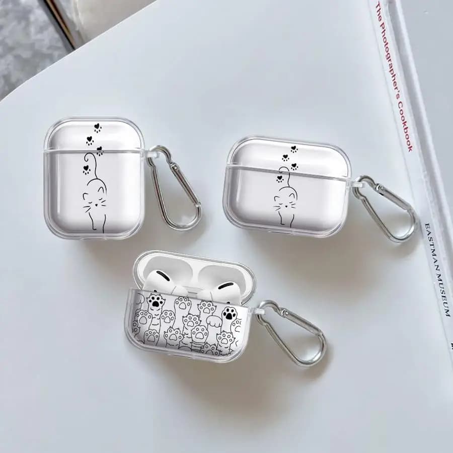 Airpods 4 3 Pro2 1 Pro 2 Pro3 Cute Cat Lovely