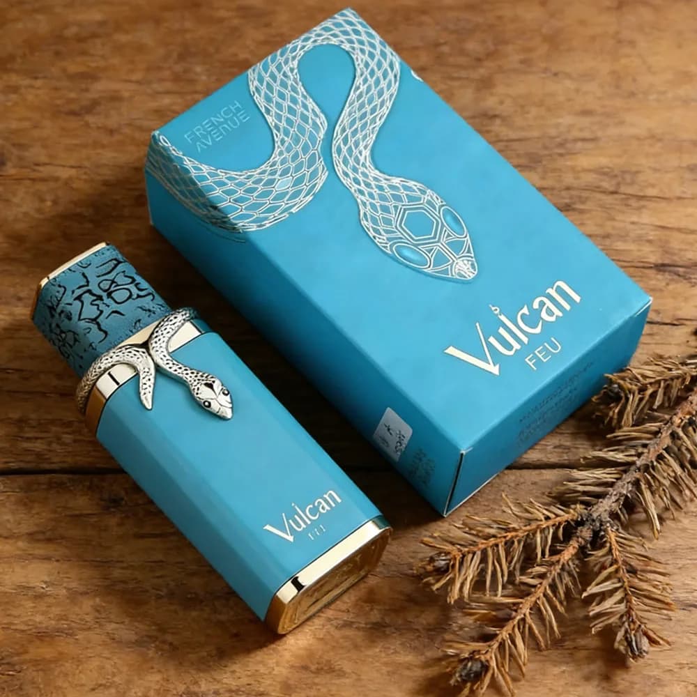 Vulcan Feu 100ml Profumo Unisex Medio Oriente Dubai Arabo per Uomo e Donna, Regalo di Compleanno dall'atmosfera unica