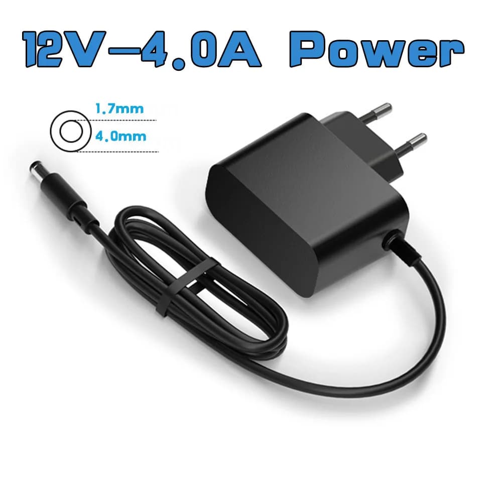 Caricabatterie 12V per Router Xiaomi Redmi, Cavo di Alimentazione 12V 4A, Adattatore per AX9000 AX3600 AX6000 AX3600