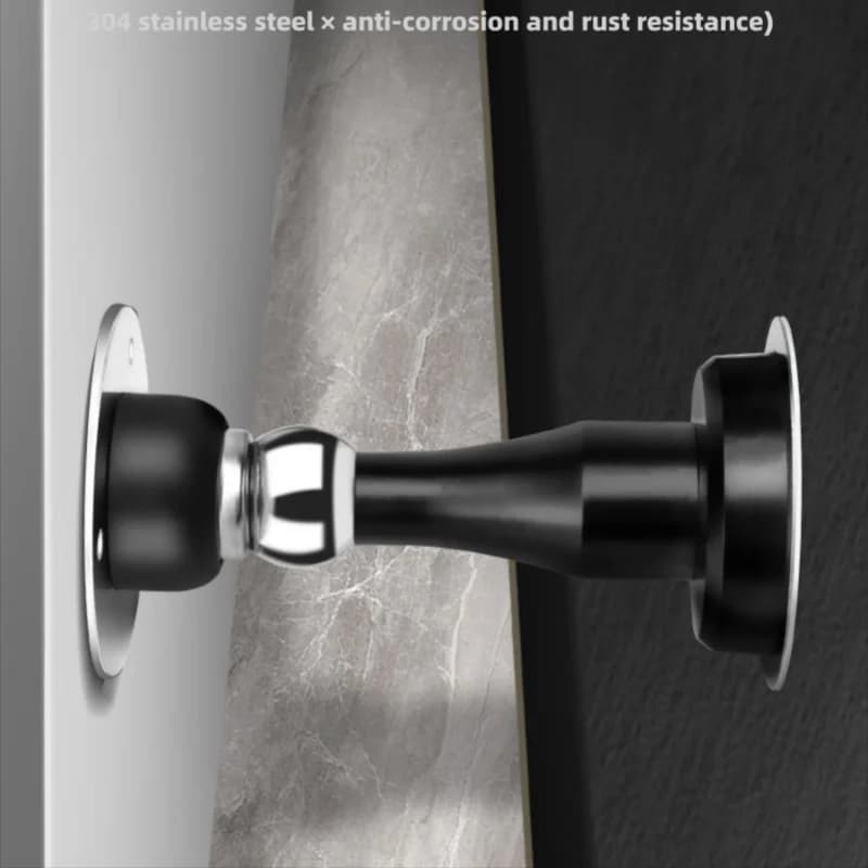 Stainless Steel Doorstop Door Stoppers New Heavy Duty Stainless Steel Strong Magnetic Door Stopper Powerful Bedroom Doorstop