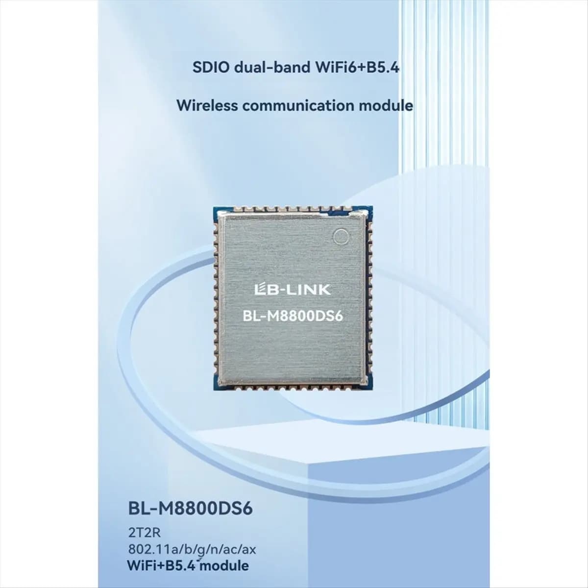 ♋♐…BUY Wi-Fi 6+BT 5.4 Module Dual-Band 2.4G/5.8G Wireless Communication Module Support Dual Antenna 2T2R