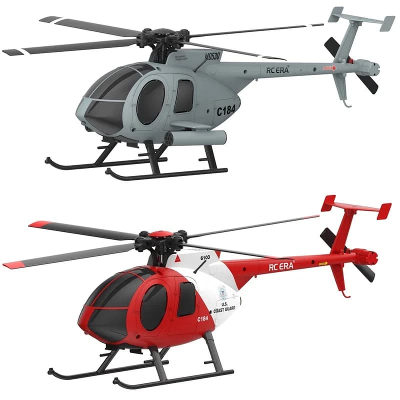 Elicottero RC RCERA C184 a 6 Assi, 4 Canali, Monorotore Senza Aileron, Posizionamento Ottico, Mantenimento dell'Altitudine, Simulazione di Velivolo