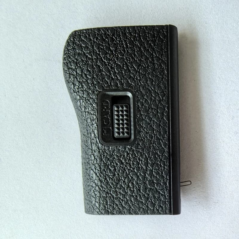 Per Nikon Z9 Slot per porta scheda Copertura in pelle Copertura per scheda di memoria Parti digitali