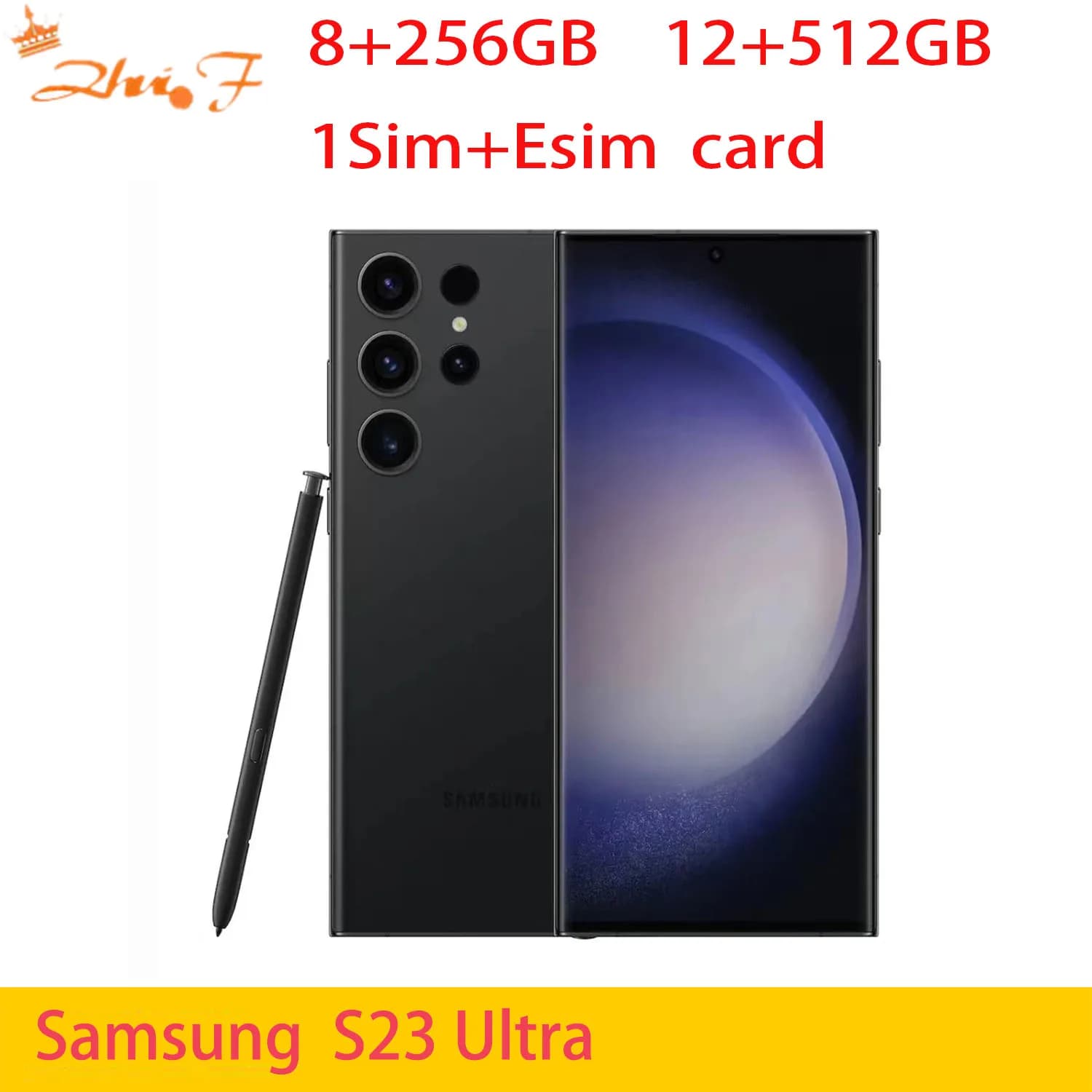 Samsung Galaxy S23 Ultra 5G s918u 6.8" ROM 256/512GB RAM 8/12GB Snapdragon NFC Telefono Cellulare Android Originale
