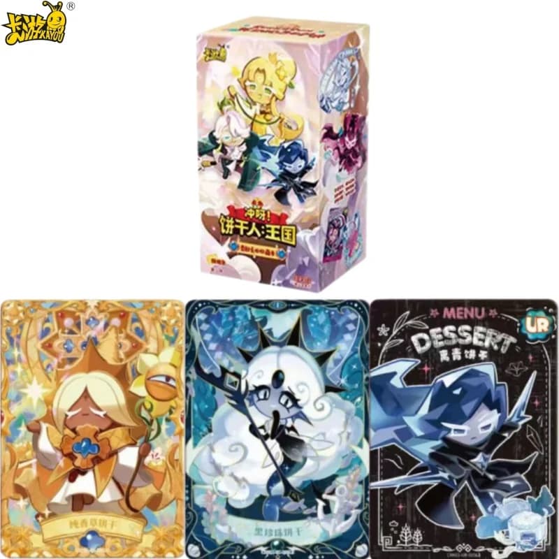 KAYOU Genuine Go! Biscuit Man: Kingdom Card Crispy Bag Animation Cartoon Game Periphery Collect Card Children Toy Holiday Gift