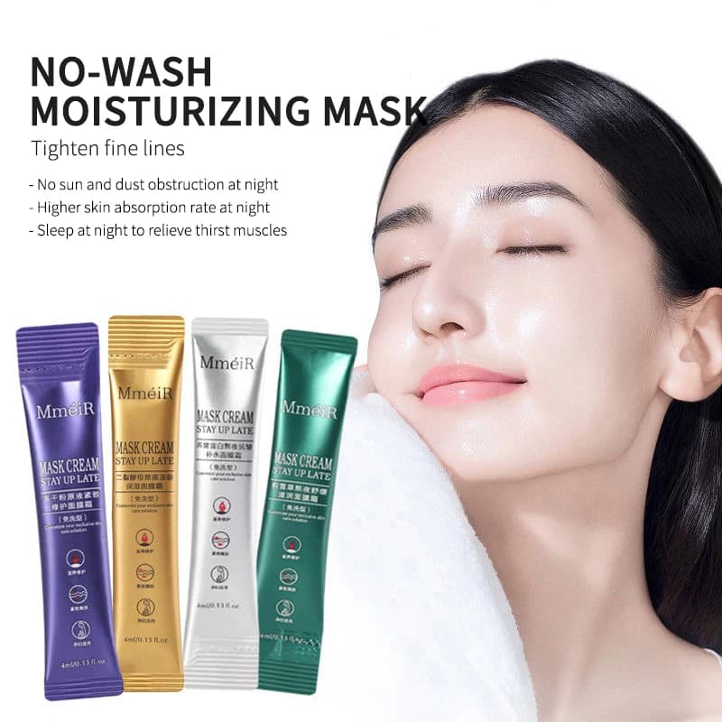 20pcs Sleeping Face Mask Moisturizing Repairing Masks Cream Anti-aging Anti-wrinkles Facial Masks Beauty Korean Skin Care