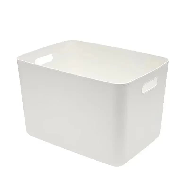 1/3pcs Desktop Storage Box Home Kitchen And Living Room Toy Storage Snack Sundries Cosmetics Organization Plastic Storage Box