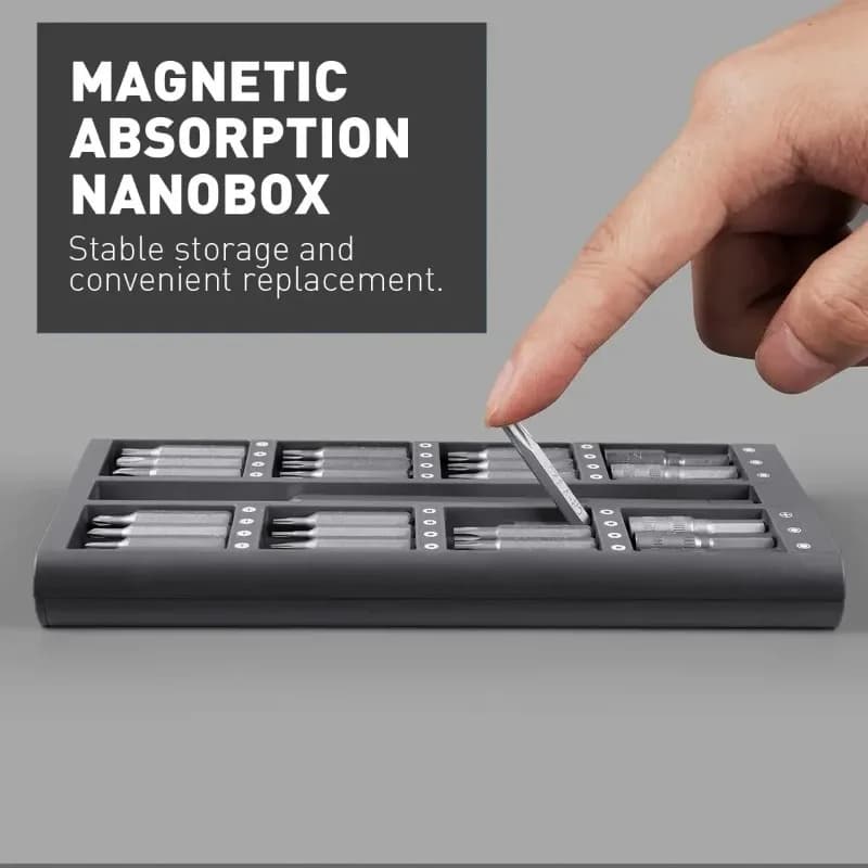 Set di cacciaviti di precisione 63 in 1 Kit di strumenti di riparazione professionale per punte per cacciavite magnetico Phillips Torx per fotocamera IPhone Watch