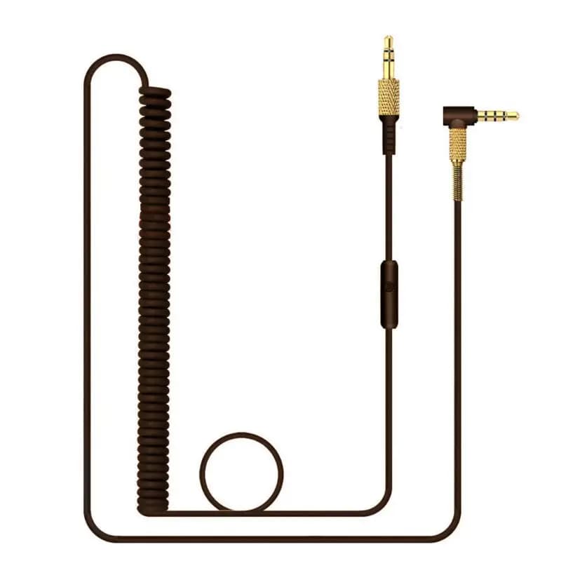 Single button cable Flexible long headphone cable for extension for monitor II 2