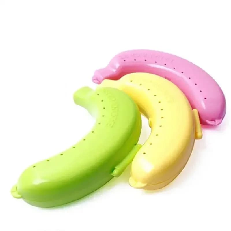 Contenitore Porta Banana da Viaggio, Custodia Protettiva per Banana, Scatola per Conservazione Frutta, Ideale per Pranzo all'Aperto