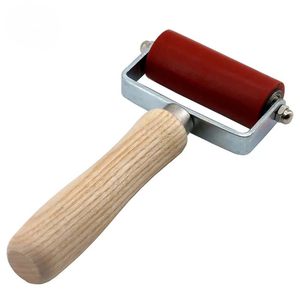 Rullo di pressione in silicone con cuscinetto da 80 mm, resistente alle alte temperature, con pistola ad aria calda, pistola termica, saldatore di plastica per saldatura in PVC