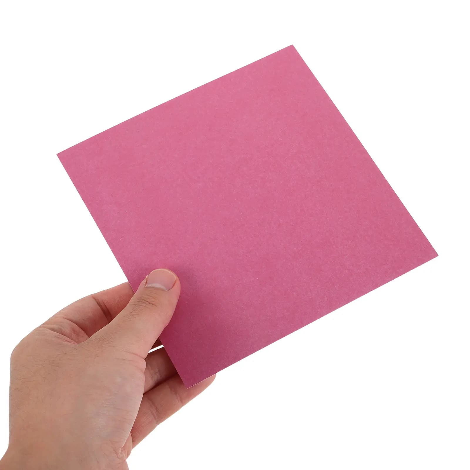 60Pcs High Quality Double Sided Origami Paper 15x15cm Pink Square Folding Sheets for Handmade Crafts Decor School Projects Craft