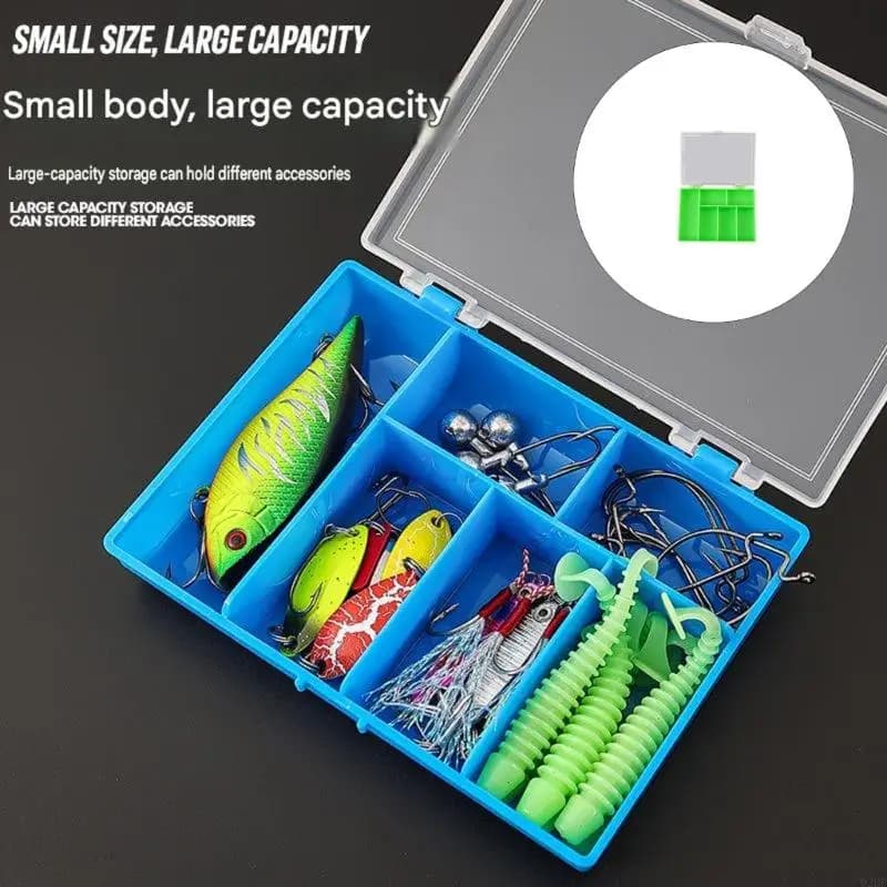 Waterproof Fishing Hook Storage Lures Baits Storage Case Tackle Organizers Box