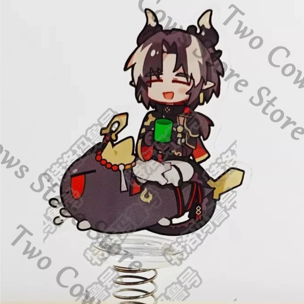 Arknights Chongyue Ling Shu Nian Dusk Yu Rhythm and Blues - Targhetta Decorativa da Tavolo, Piccolo Ornamento