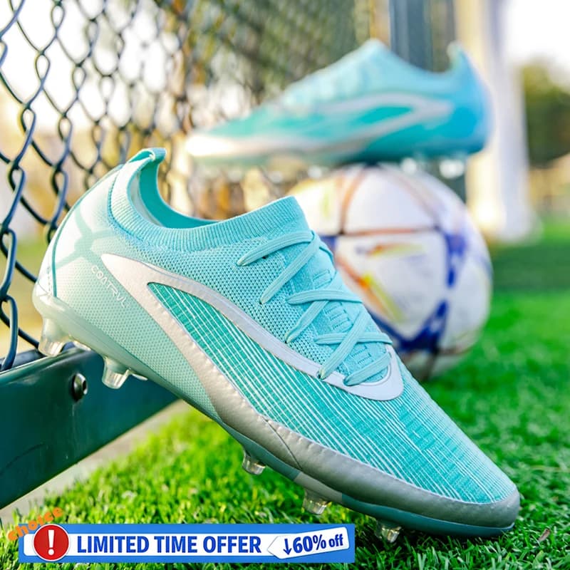 Nuovo 2026 scarpe da calcio da uomo tacchetti per bambini erba scarpe da calcio professionali per adulti scarpe da calcio da allenamento per ragazzi ultraleggere antiscivolo