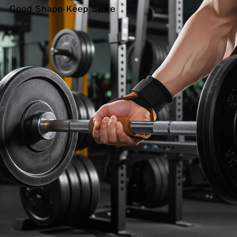 daily1PC Gym Grips Gloves Weightlifting Fitness Pull Up Crossfit Workout Equipment Anti-Slip Wear-Resistance Palm Protection