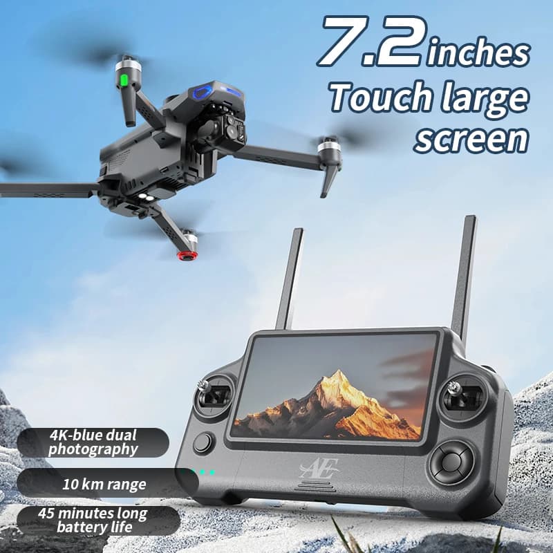 New Gps AE30 8k High Definition Large Screen Three-axis Cardanic Laser To Avoid Obstacles Night Vision for Airdrop aircraft