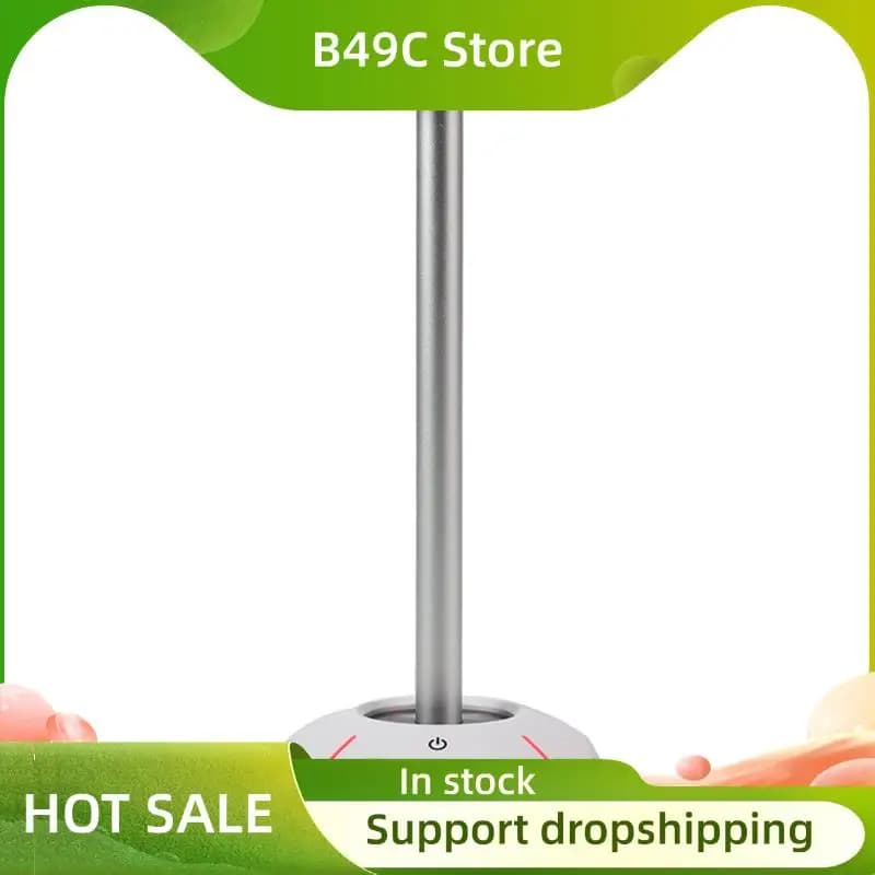 Supporto per cuffie B49C RGB con 2 porte USB 2.0 - Supporto per cuffie da tavolo in lega di alluminio Design con cuscinetti robusti Robusto per casa/ufficio