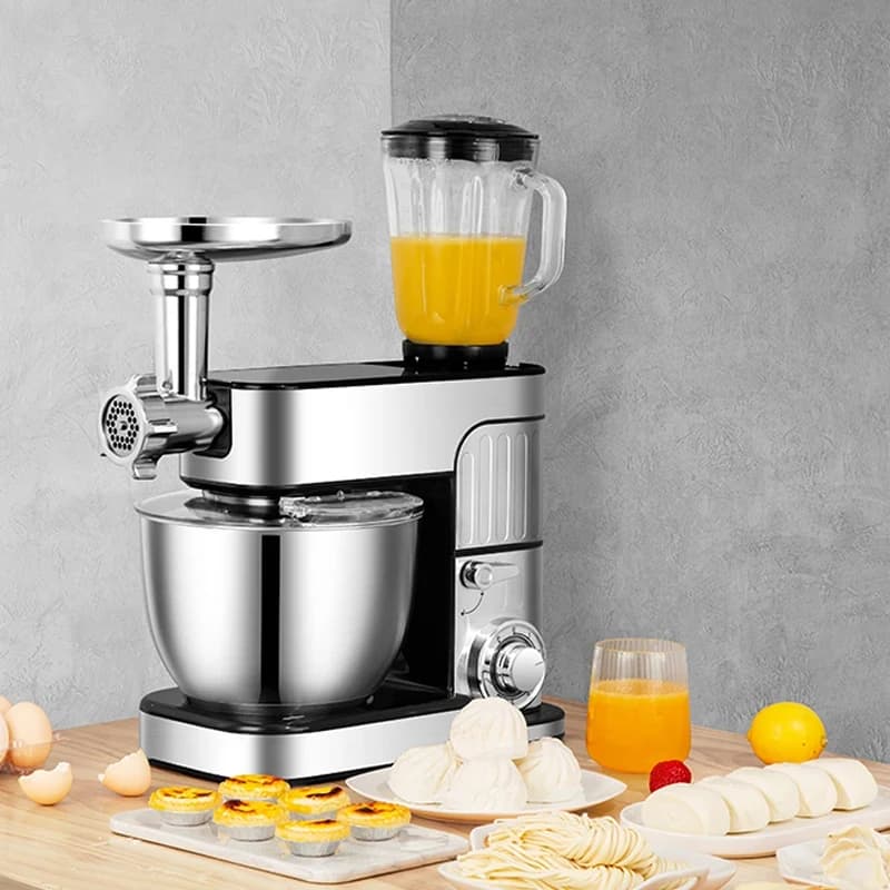 Frullatore Elettrico da Tavolo Professionale Chef 7L per Uova, Impasti e Creme - Mixer Alimentare per Pasticceria