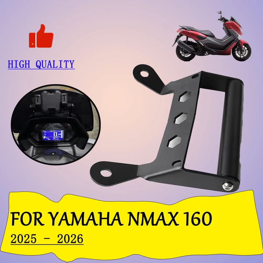 Per Yamaha NMAX 160 N-MAX 160 NMAX160 2025 2026 Accessori Moto Supporto Del Telefono Mobile Del Basamento di Navigazione GPS Staffa di Supporto