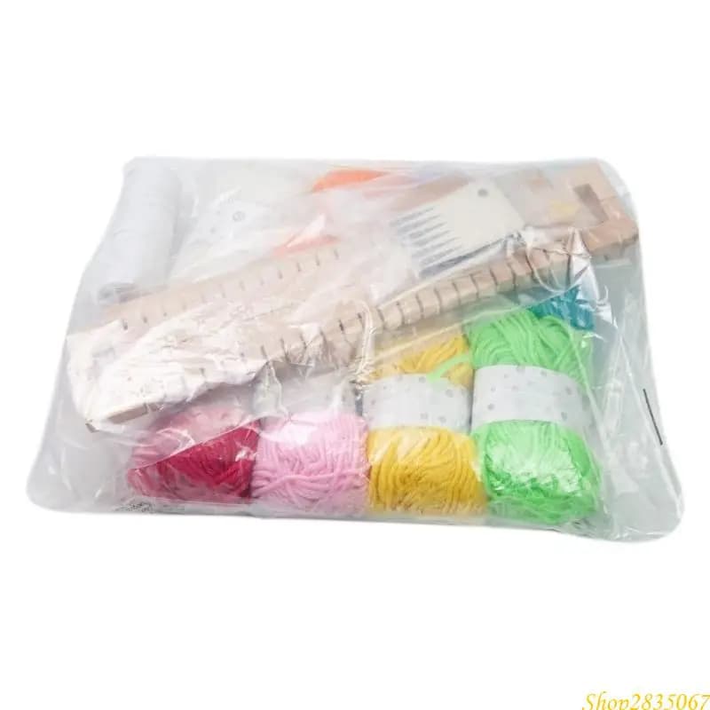 3 in 1 Frame Loomed Weaving Loomed Kits Handmade Knitting Machine 28x25cm 831F