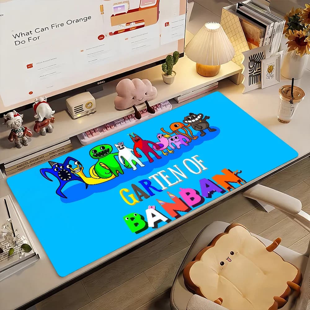 Game G-Garten of B-BanBan Tappetino per mouse in gomma antiscivolo Gamer Balance Computer Mat Decoracion Deskmat Laptop Office Large