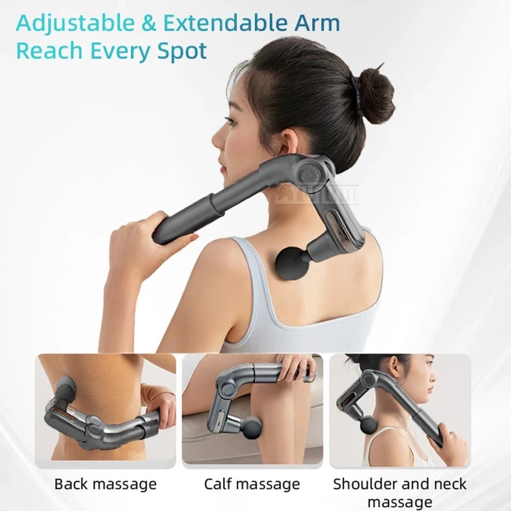 2025 2025 Folding Telescopic Stripper High Frequency Vibration Muscle Massage Portable Deep Relaxation