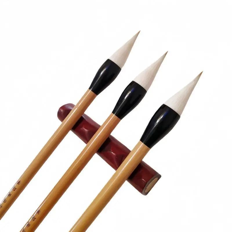 Regular Script Calligraphy Brush Set Traditional Chinese Watercolor Meticulous Ink Painting Coloring Brush Pen Aquarelle Brushes