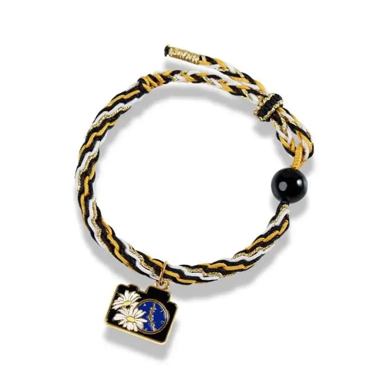 DY20Anime Link Fare clic su Lu Guang Cheng Xiaoshi Qiao Ling Bracciale Corda a mano Braccialetti con ciondoli per donna Uomo Gioielli Regalo di Natale25
