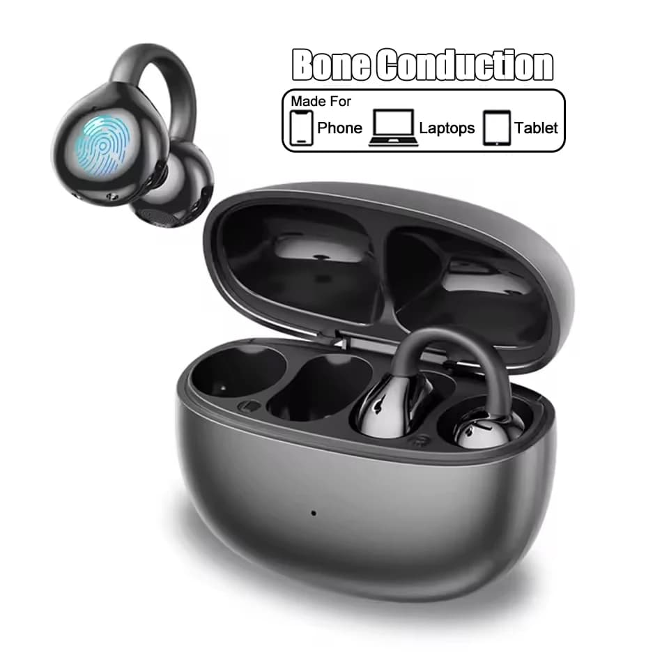 New Bluetooth headphones running bony with ear clip for Huawei Apple Xiaomi Waterproof earphones for Tablet laptop