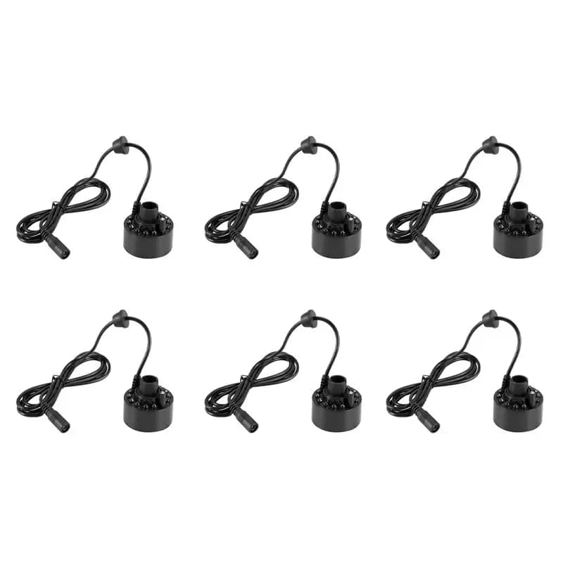 A88E-6X Nebulizzatore, Macchina per Nebbia per Fontane da Interno, Atomizzatore per Piccoli Laghetti, Umidificatore d'Aria per Halloween, Natale