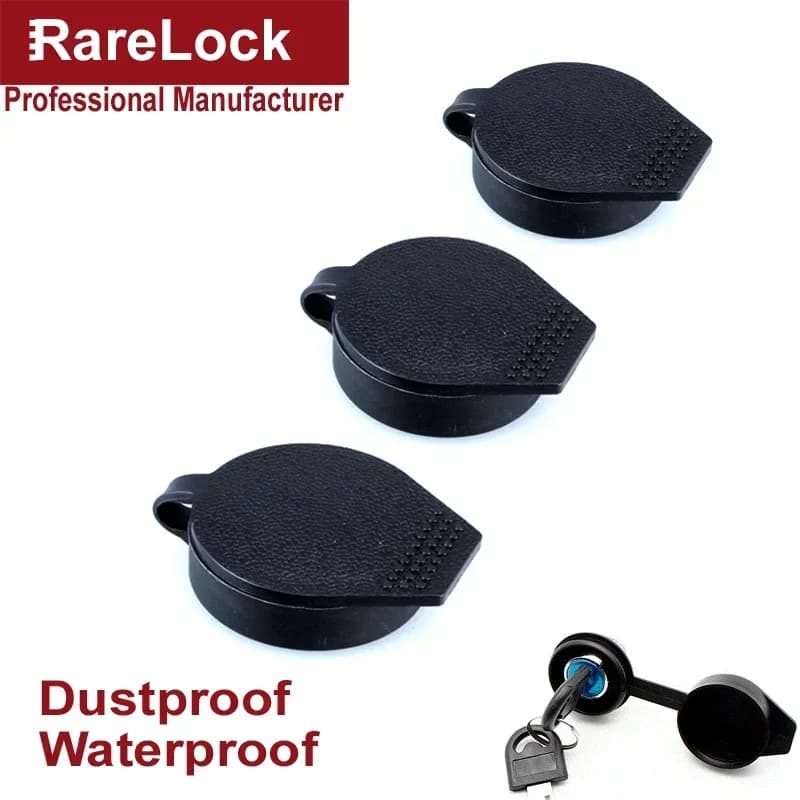 10 pieces waterproof cover for wardrobe cam lock, industrial cylinder, outdoor accessories, Rarelock MMS555 H