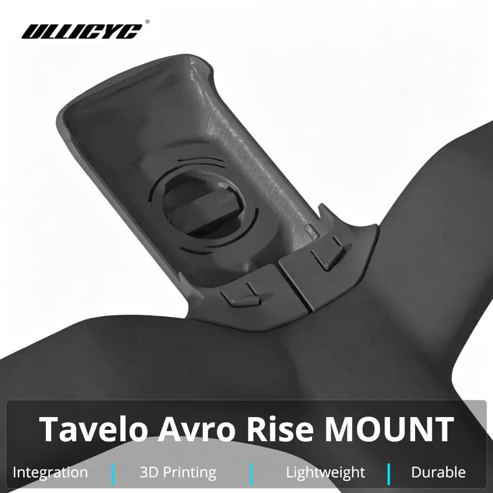 3D Printed Bike Computer Mount for TAVELO AVRO RISE Integrated Handlebar Garmin 1050 Wahoo Bolt 3 Magene C706 GPS Holder