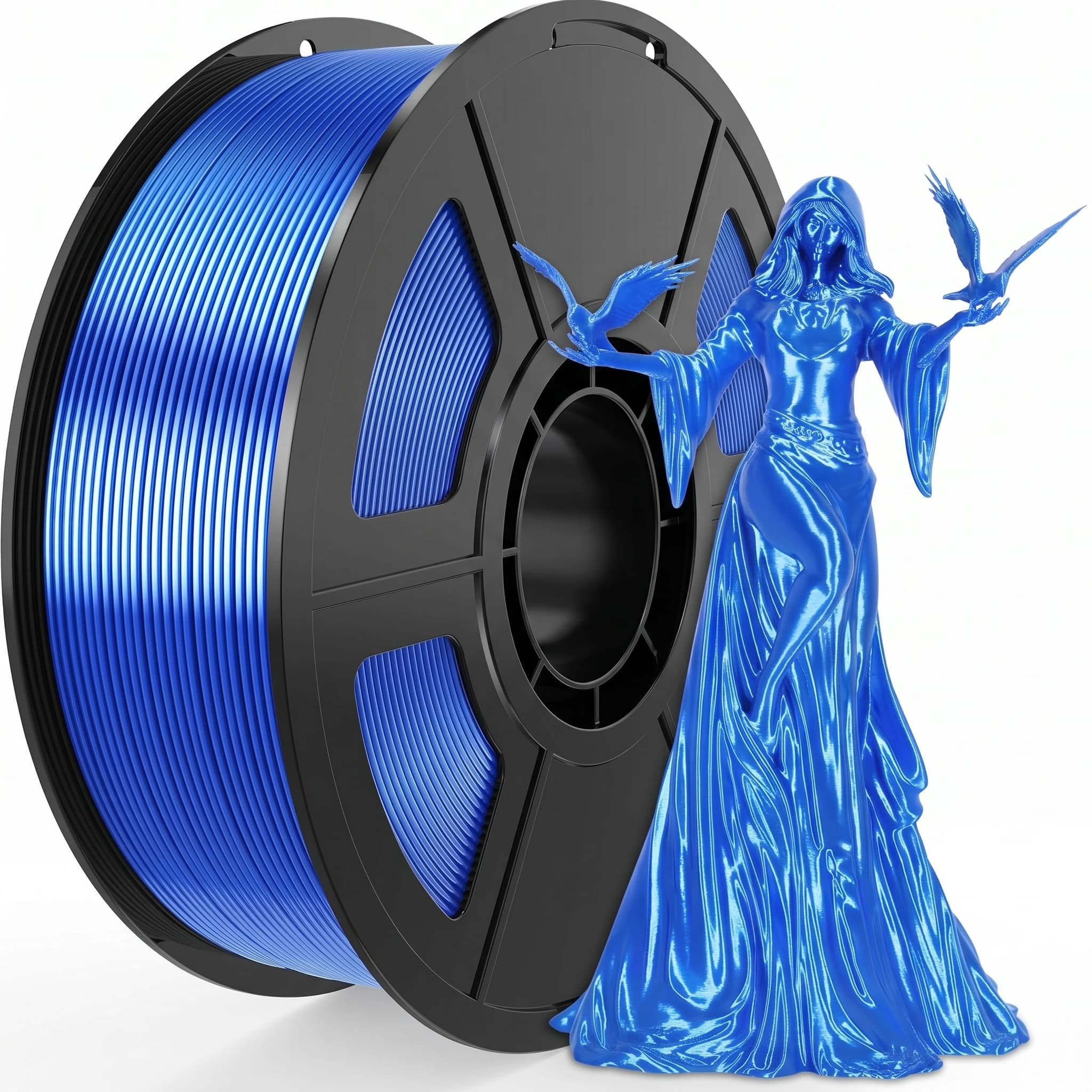 3D Silk PLA Filament 1.75mm Spool Wire For 3D Printer Material, Safety, Vacuum Packaging250g