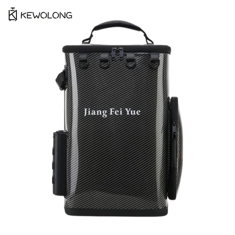 Thickened Waterproof Lure Backpack, Large Capacity Fishing Tackle Bag with Portable Fish Bucket, Outdoor Rod Storage Backpack