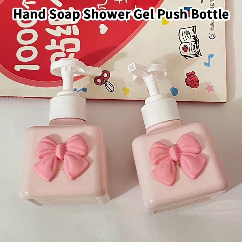 Dispenser di Sapone da 200ml, Bottiglia Ricaricabile per Doccia, Flacone in Plastica con Pompa a Pressione per Disinfettante Liquido, Shampoo, Bagno