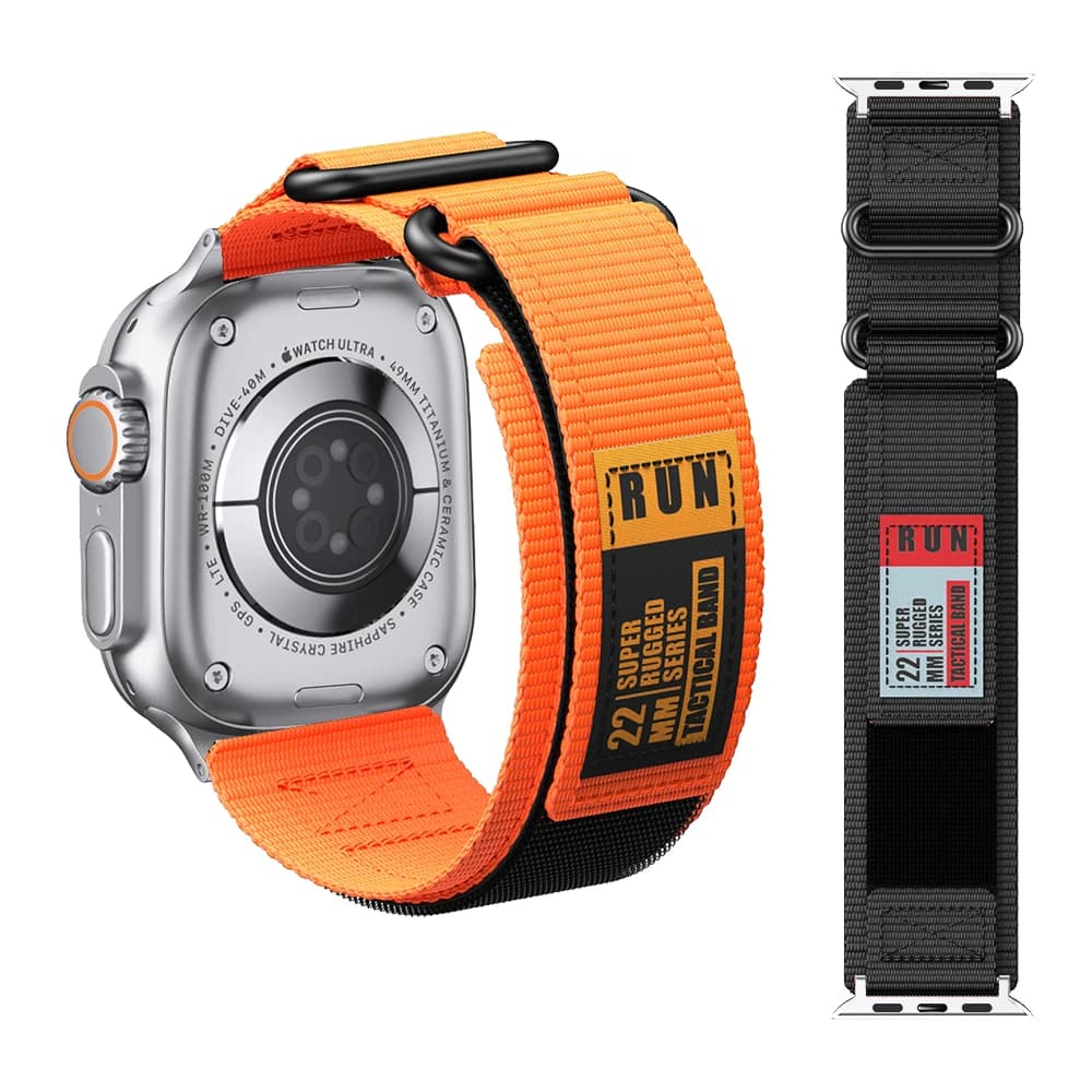 Cinturino sportivo in nylon per cinturino Apple Watch Ultra 2 49mm 46mm 42mm 45mm 44mm 41mm 40mm Bracciale per Iwatch Series 10 9 8 7 6 SE 5 4