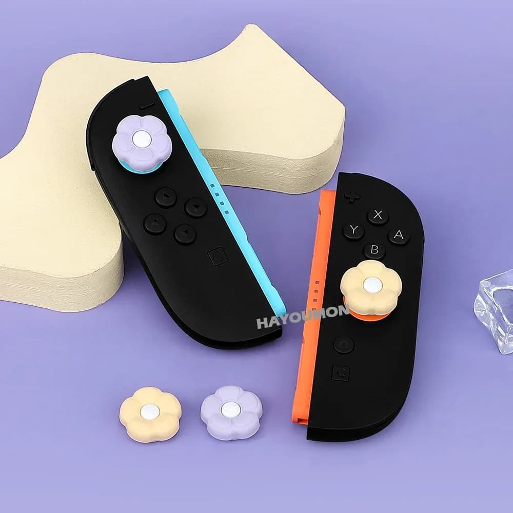 4 Pezzi Protezioni in Silicone per Joystick PS5 XBOX, Copri Leva Analogica per Switch 2 Joycons, Accessori