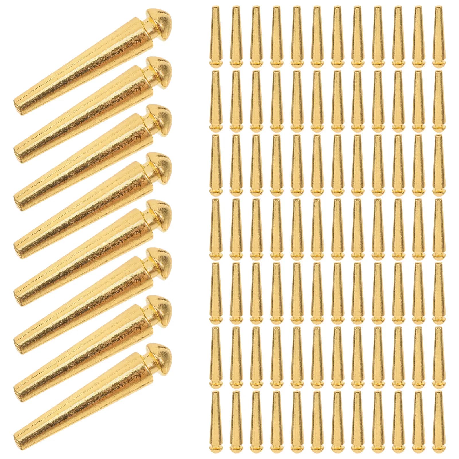 100pcs Metal Scoring Pegs For Cribbage Board Game Cards Game Portable Travel Indoor Desktop Use Cribbage Accessories