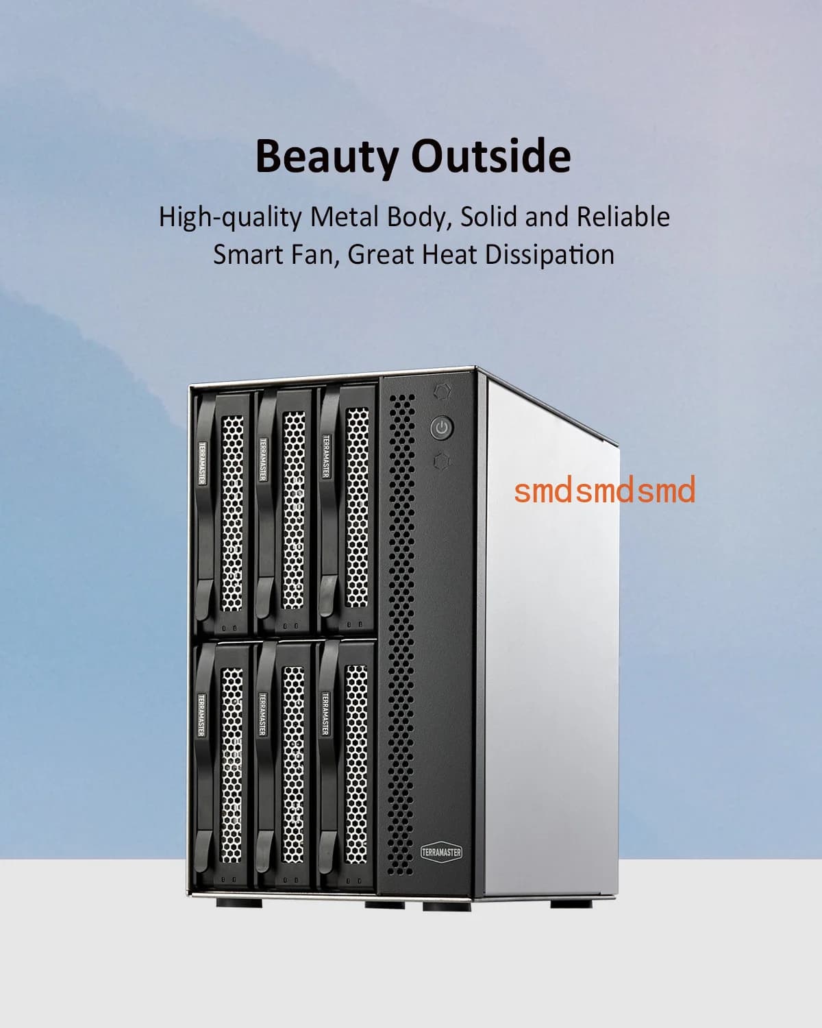 D6-320 External Hard Drive Enclosure - USB 3.2 Gen2 10Gbps Type-C HDD Storage Hot Swappable Plug and Play (Diskless)