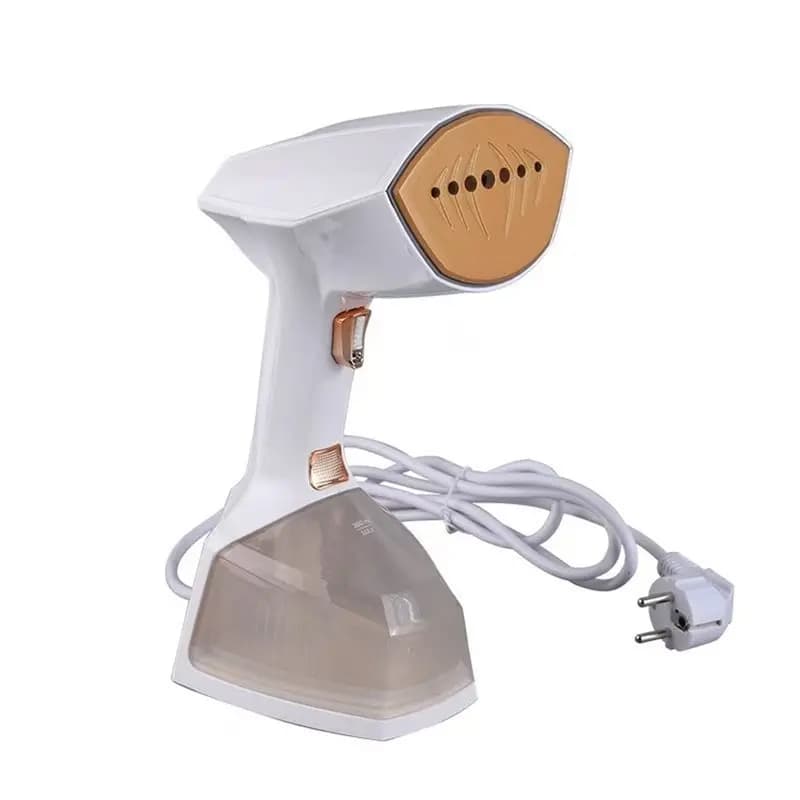 A78E-Ferro da stiro a vapore portatile da viaggio per vestiti, ferro da stiro a vapore portatile con 3 livelli di vapore, serbatoio d'acqua da 360 ml, presa europea